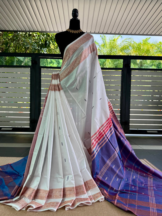 Chinnalapattu  saree /Banana Silk Saree /Vazhai Pattu Saree