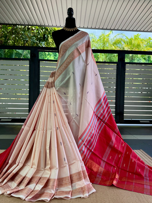 Chinnalapattu  saree /Banana Silk Saree /Vazhai Pattu Saree