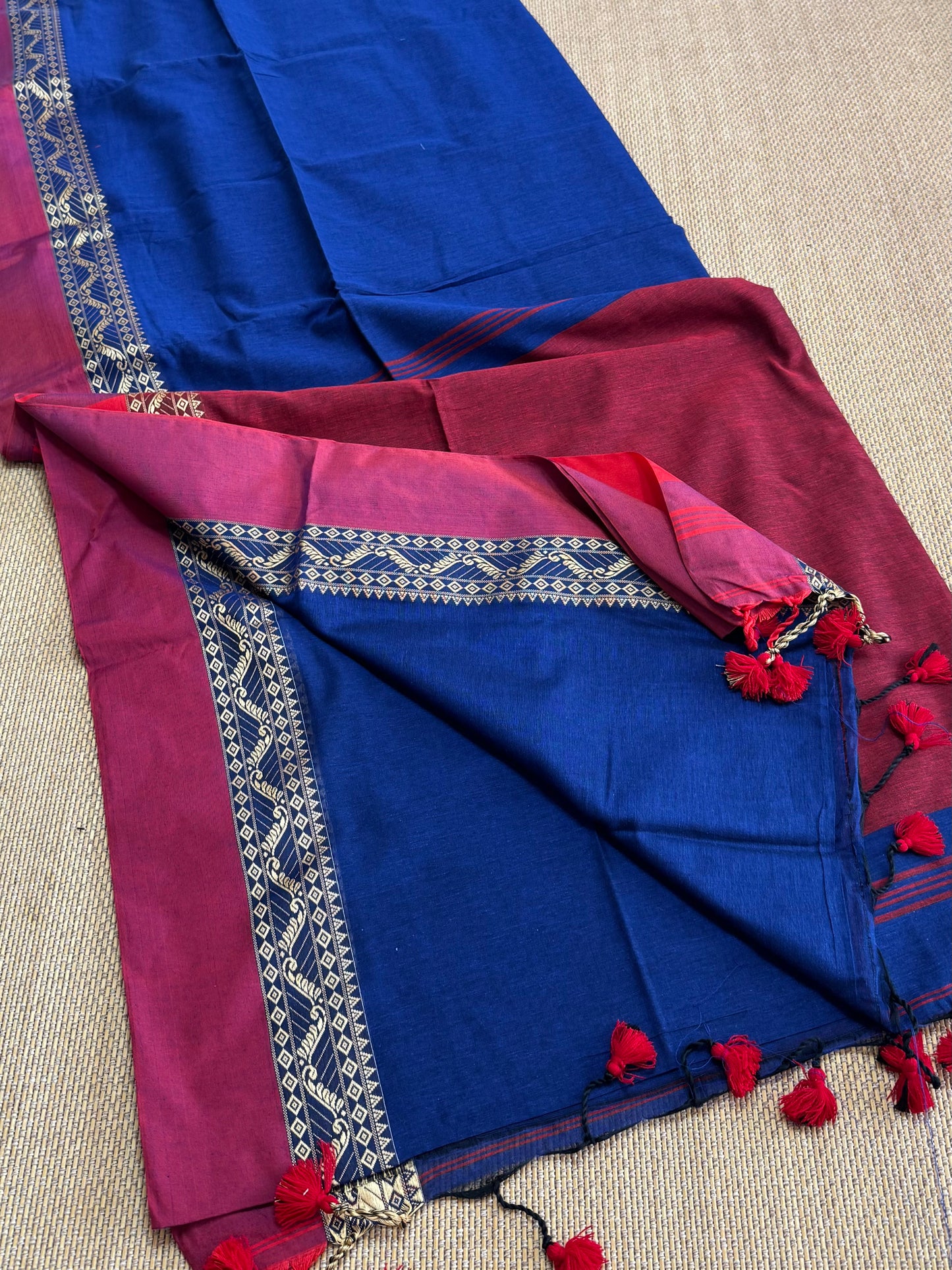 Bengal Loomz - Soft Khadi Cotton Saree