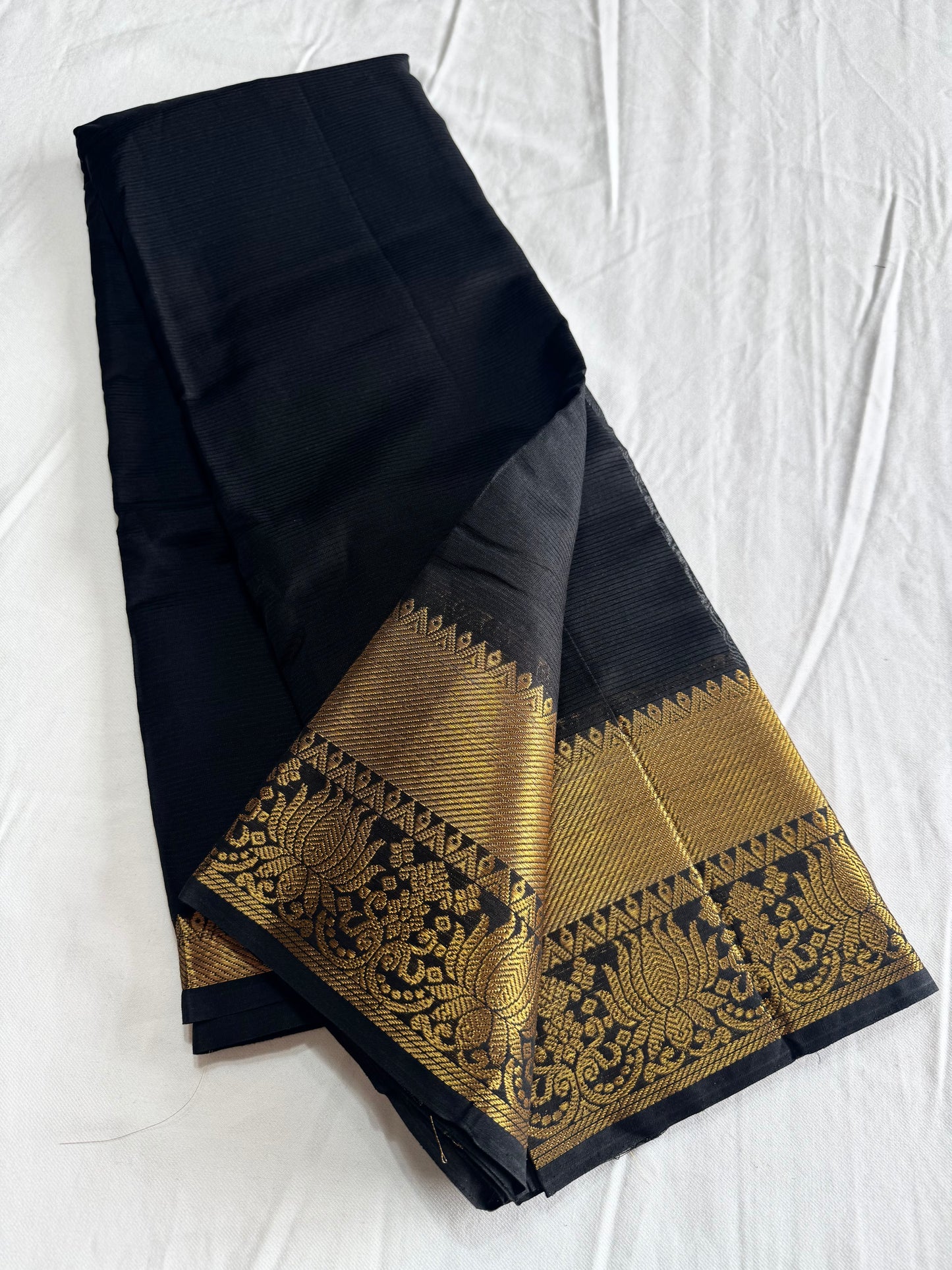 Mangalagiri Pattu by cotton saree with kanchi border