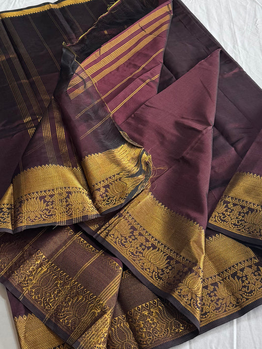 Mangalagiri Pattu by cotton saree with kanchi border