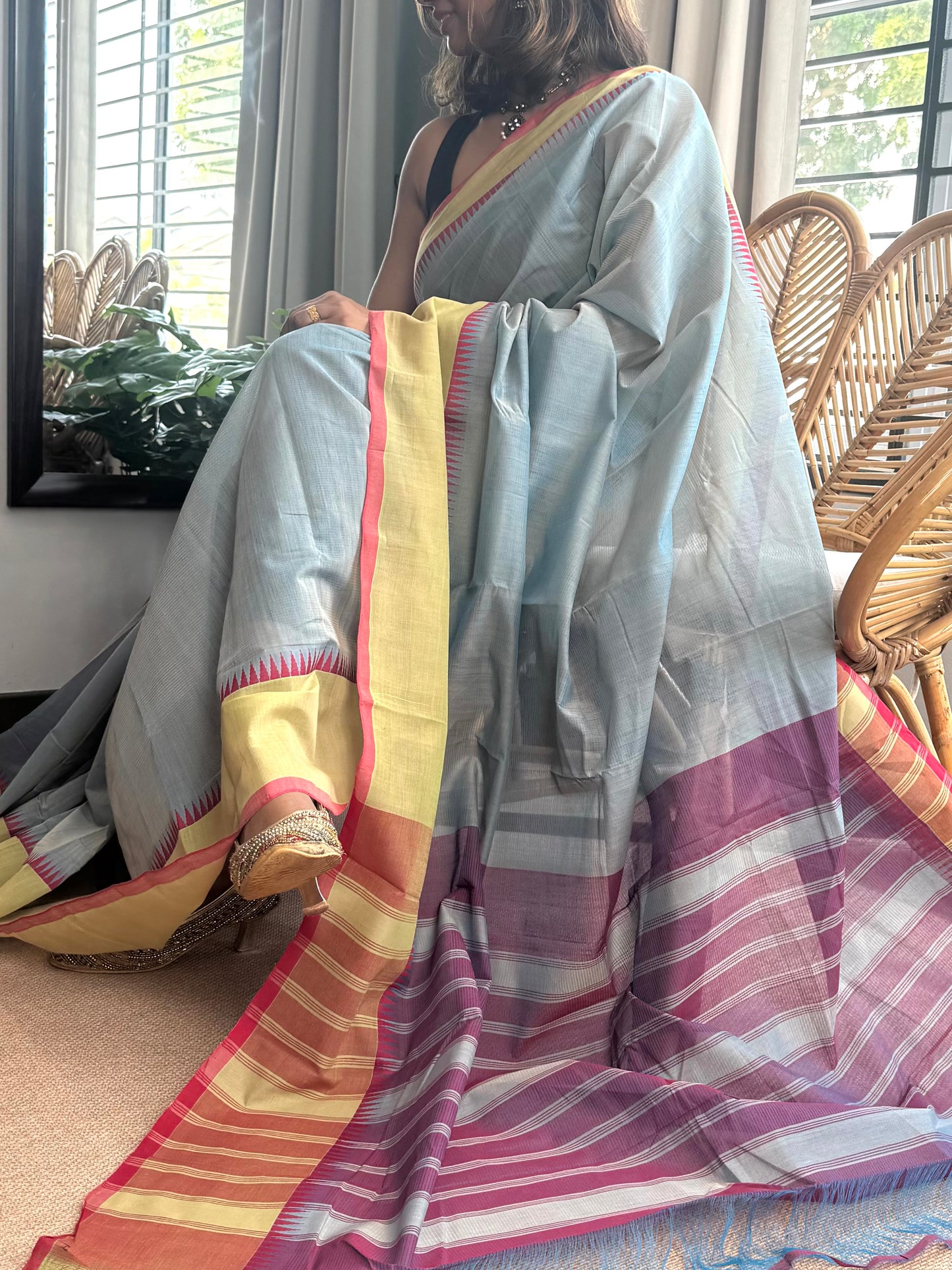 MAnglagiry Cotton Saree