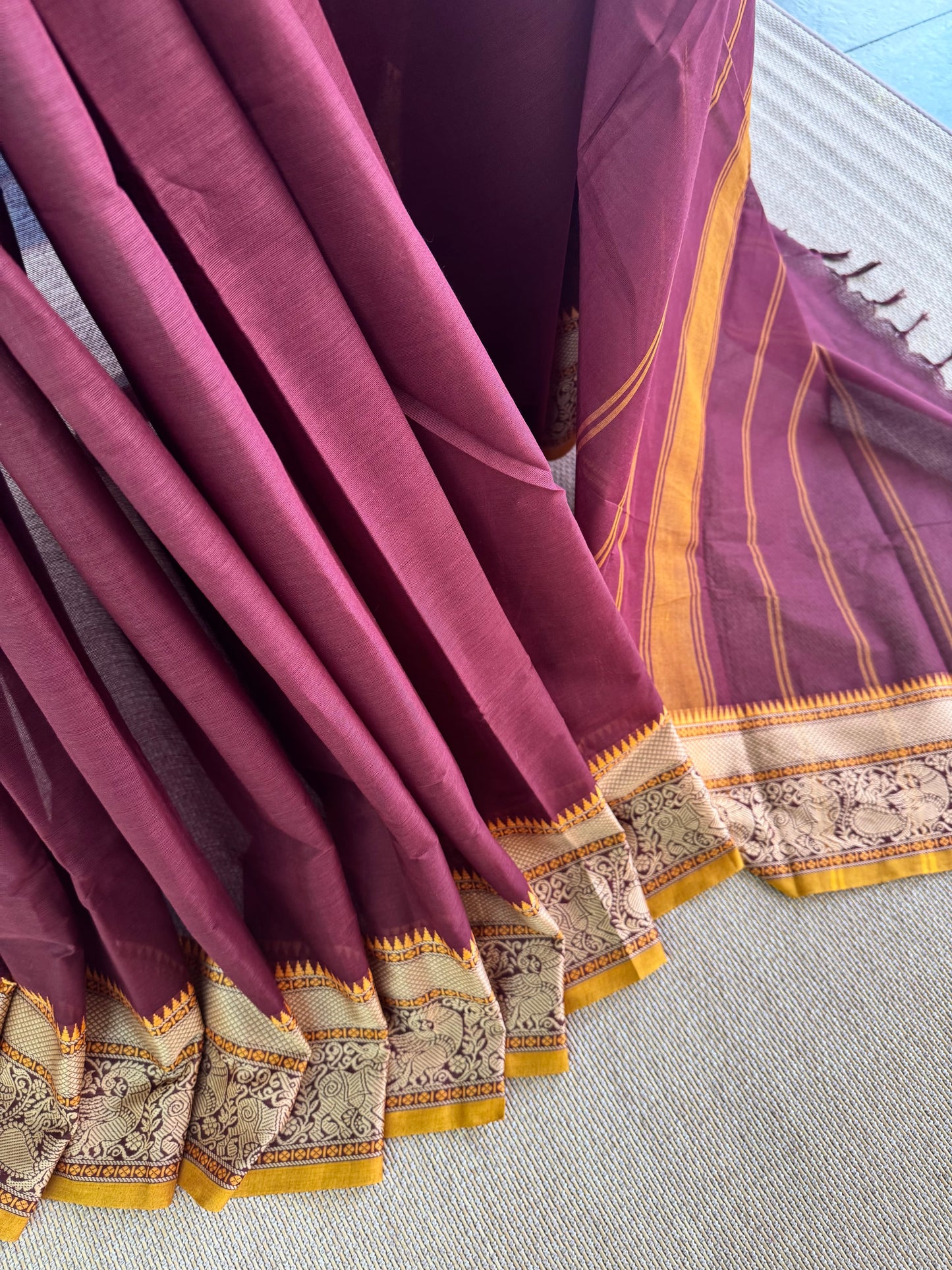100 Counts Chettinadu Cotton Saree