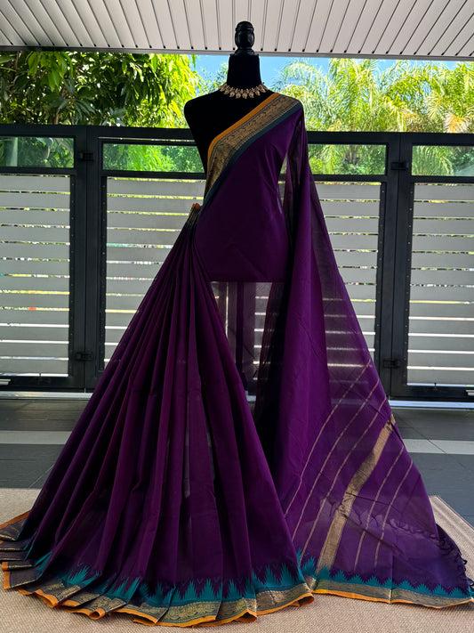 100 Counts Chettinadu Cotton Saree