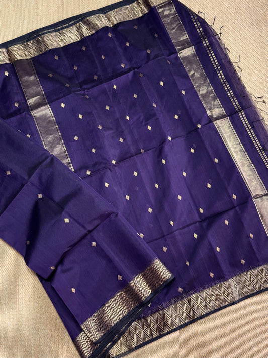 Pre Order !Pure Handloom Maheswar Silk Cotton Saree