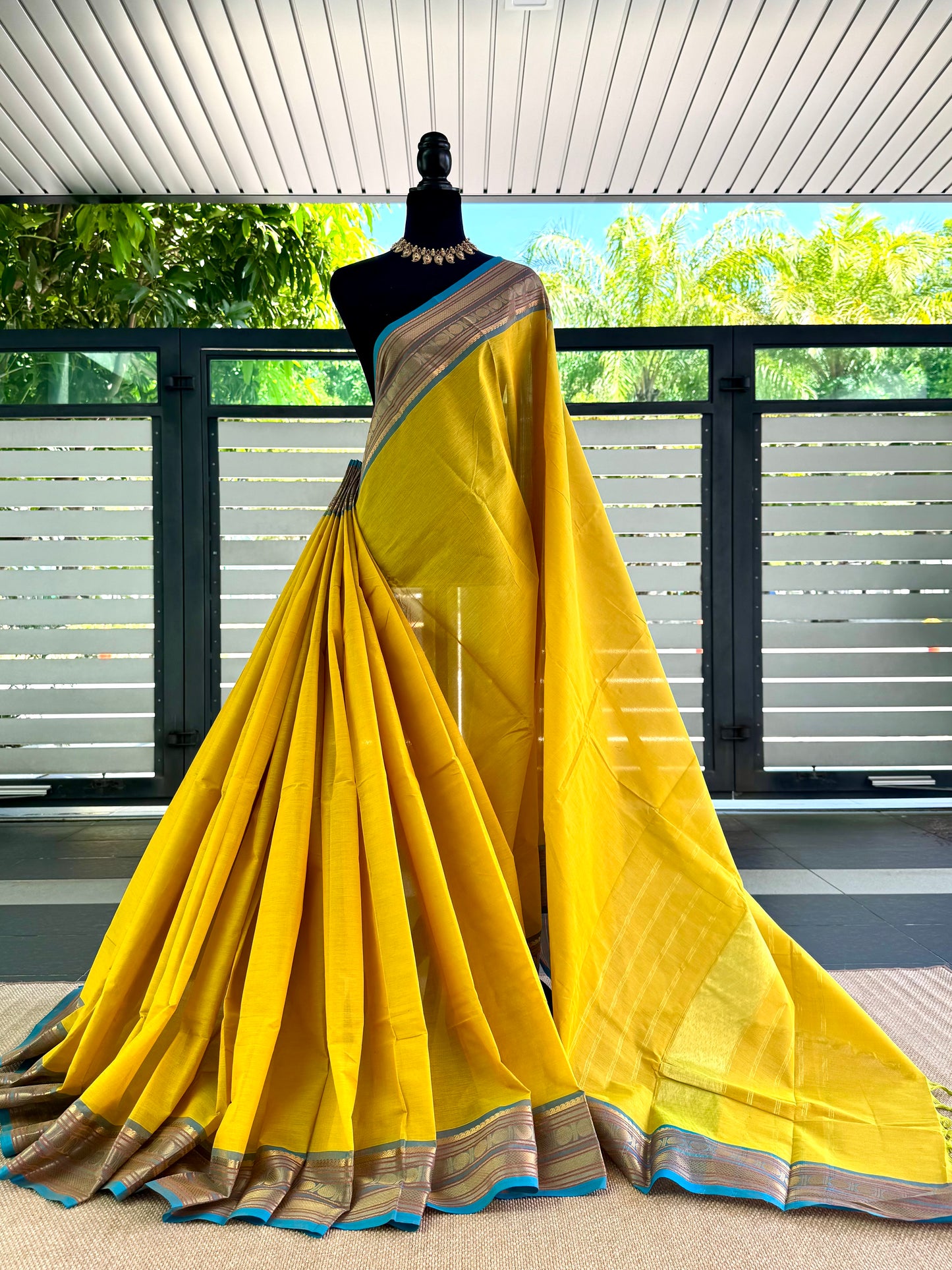 100 Counts Chettinadu Cotton Saree