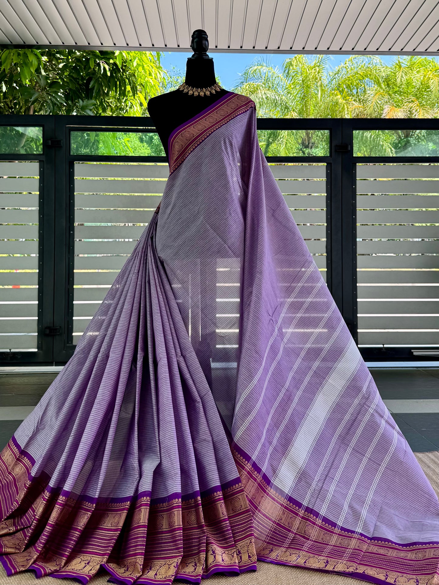 100 Counts Chettinadu Cotton Saree