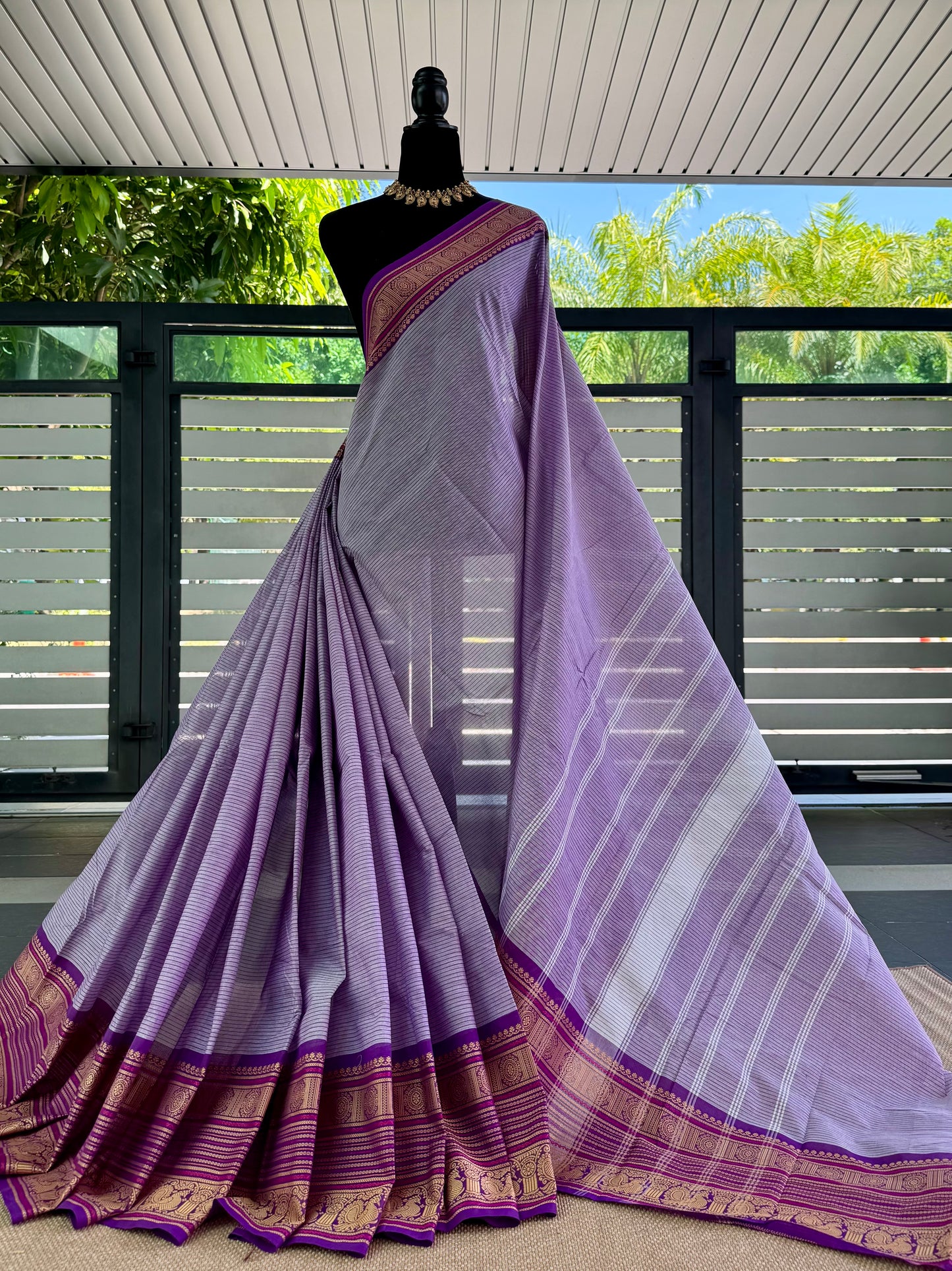 100 Counts Chettinadu Cotton Saree