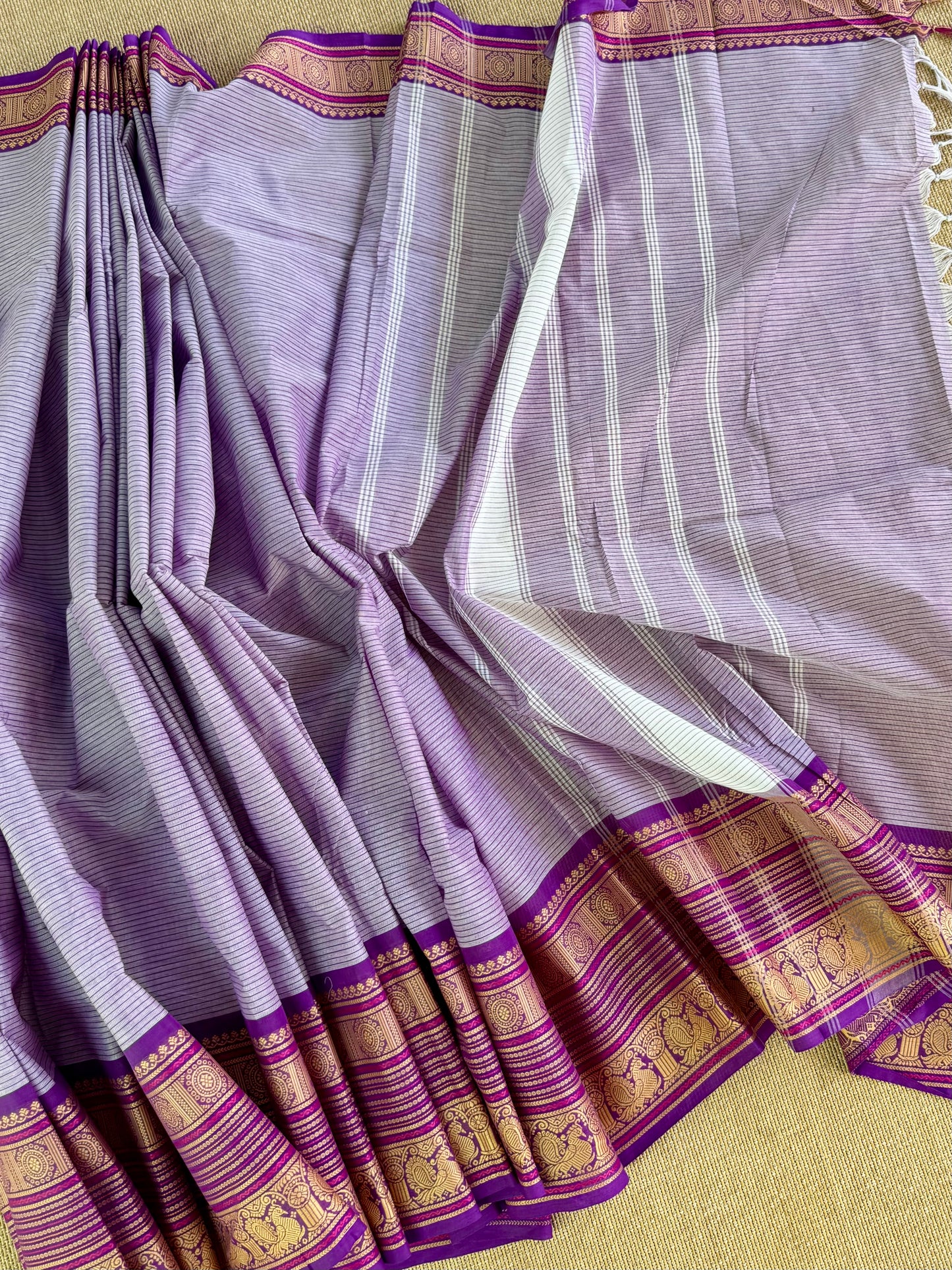 100 Counts Chettinadu Cotton Saree