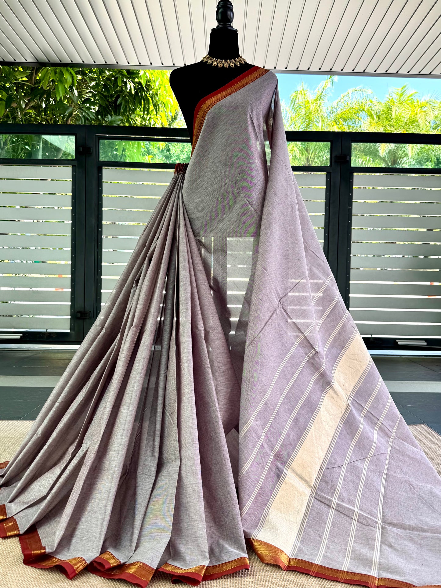 100 Counts Chettinadu Cotton Saree