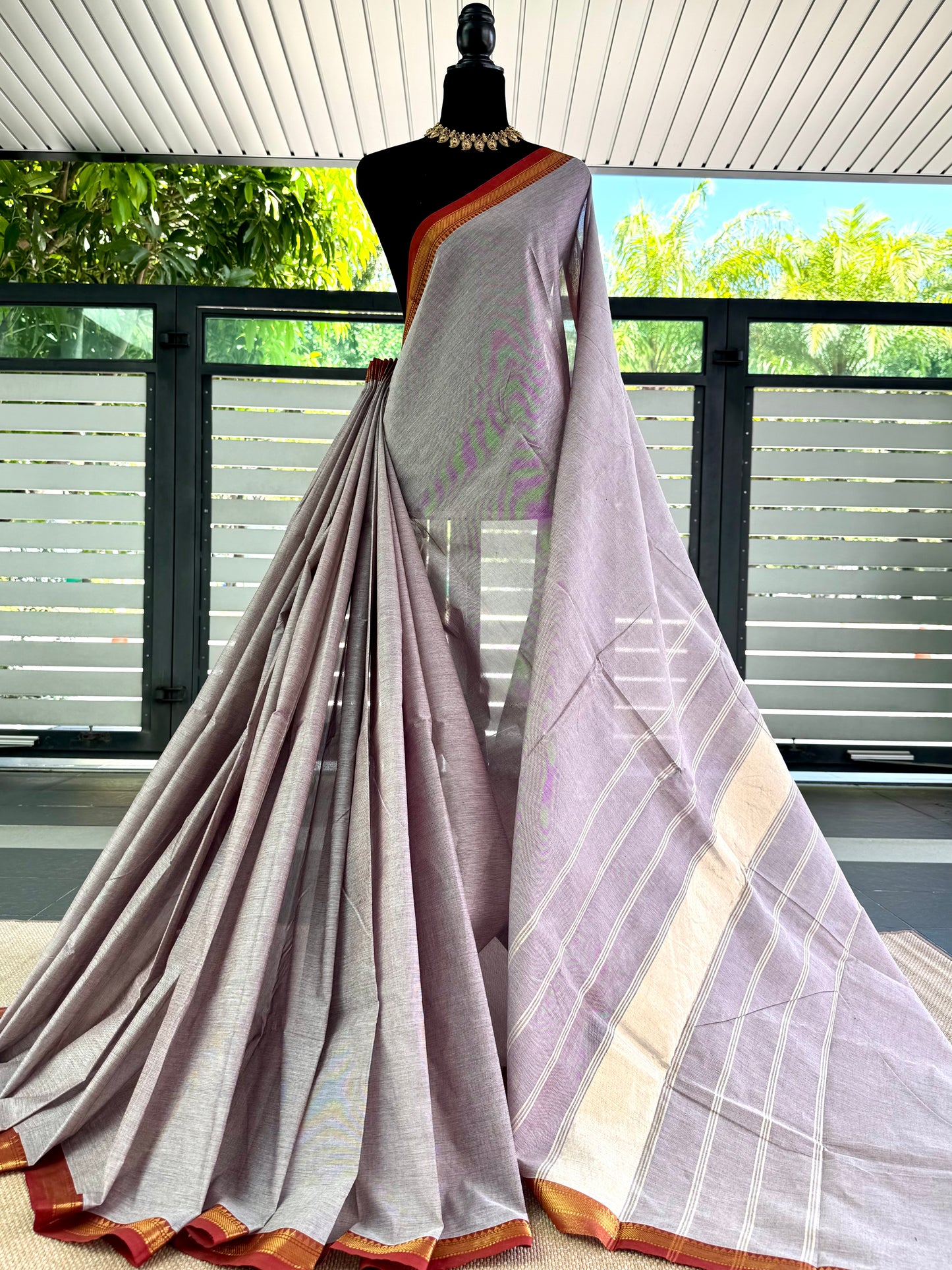 100 Counts Chettinadu Cotton Saree