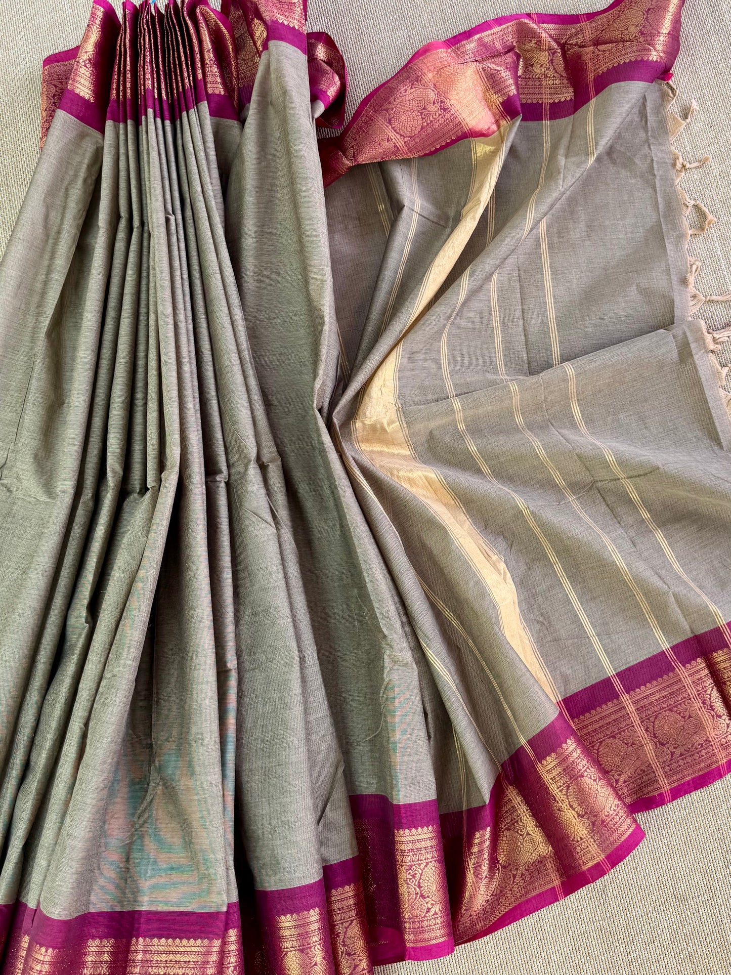 100 Counts Chettinadu Cotton Saree