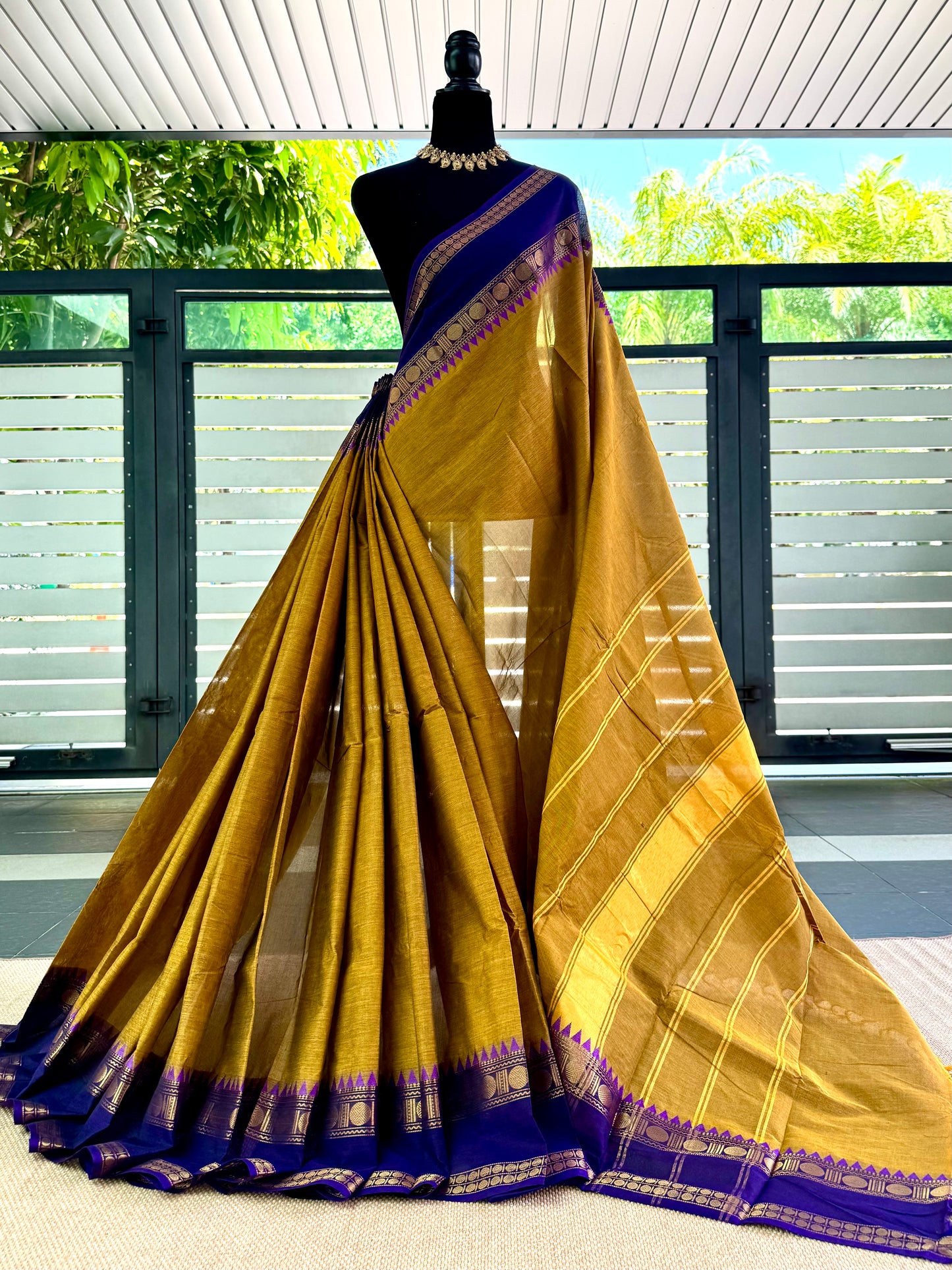 100 Counts Chettinadu Cotton Saree