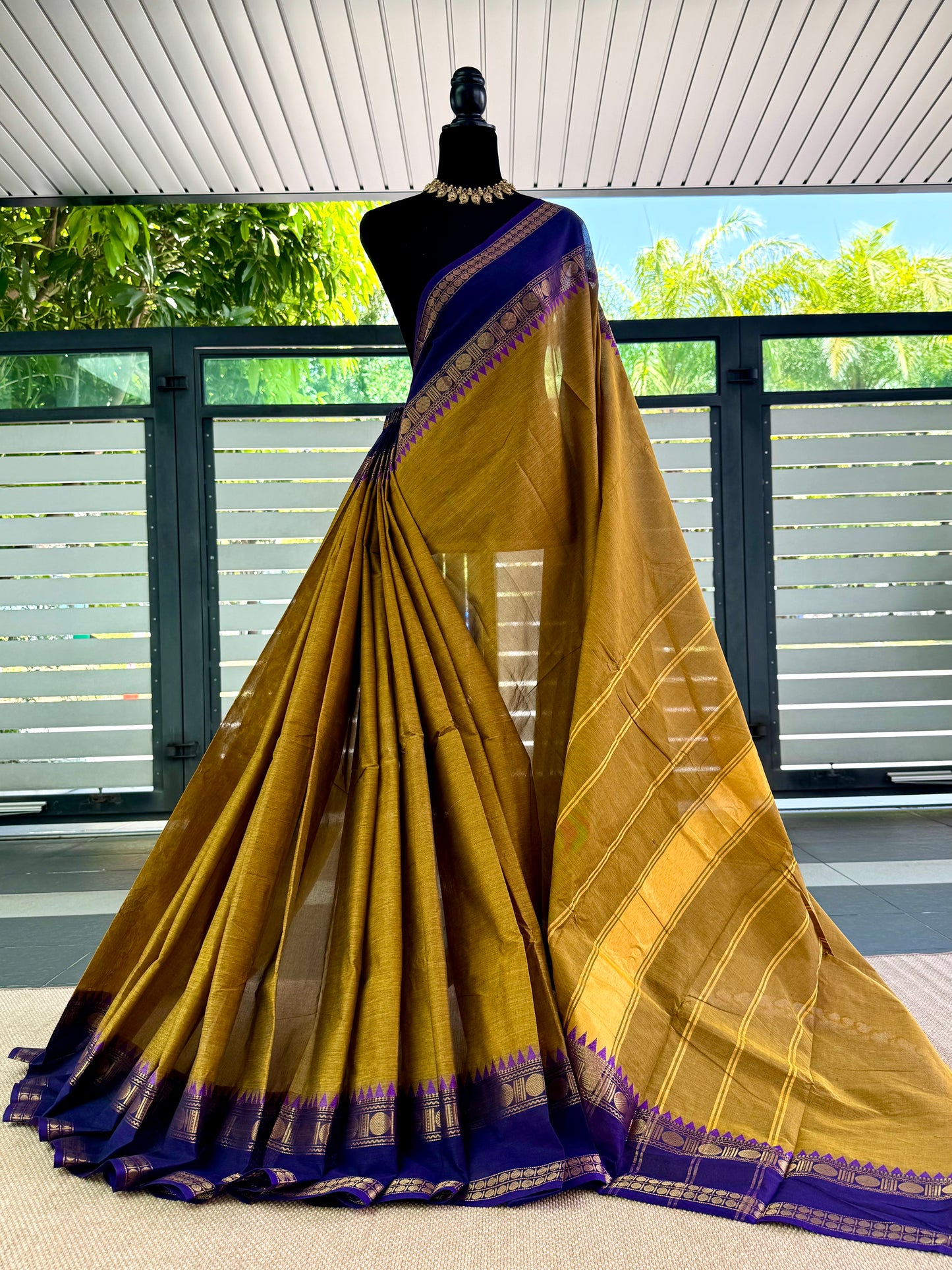 100 Counts Chettinadu Cotton Saree