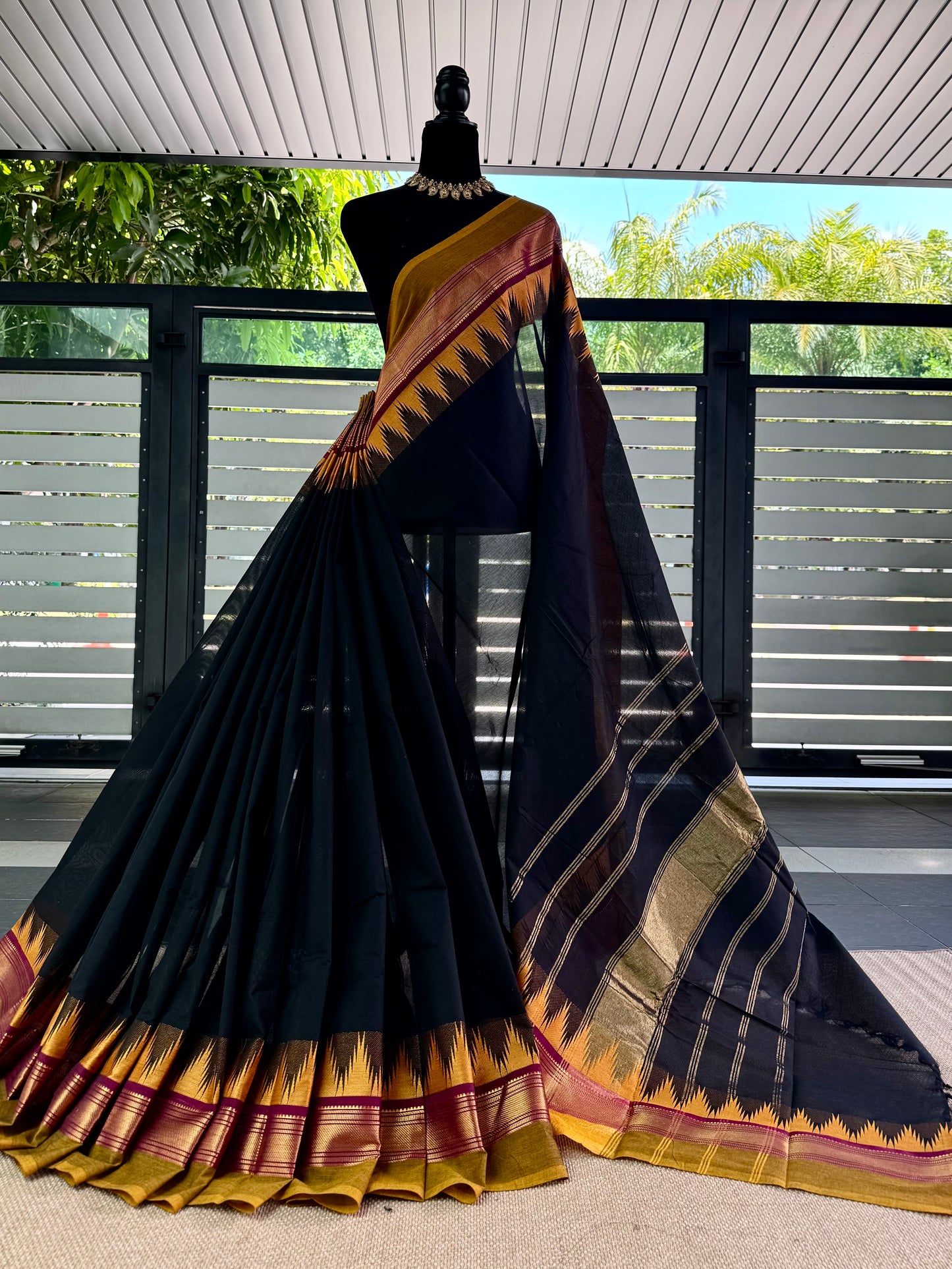 100 Counts Chettinadu Cotton Saree