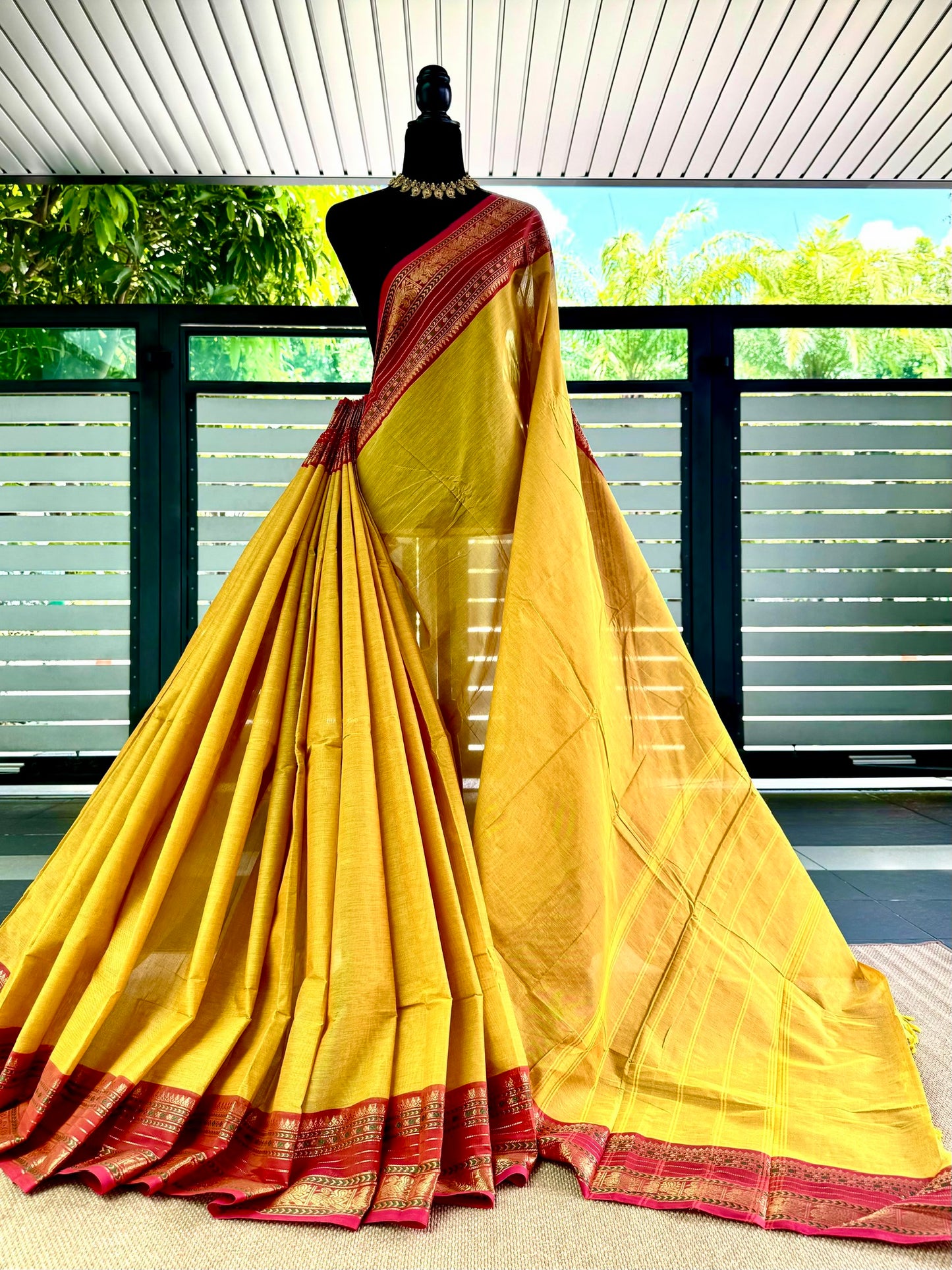 100 Counts Chettinadu Cotton Saree