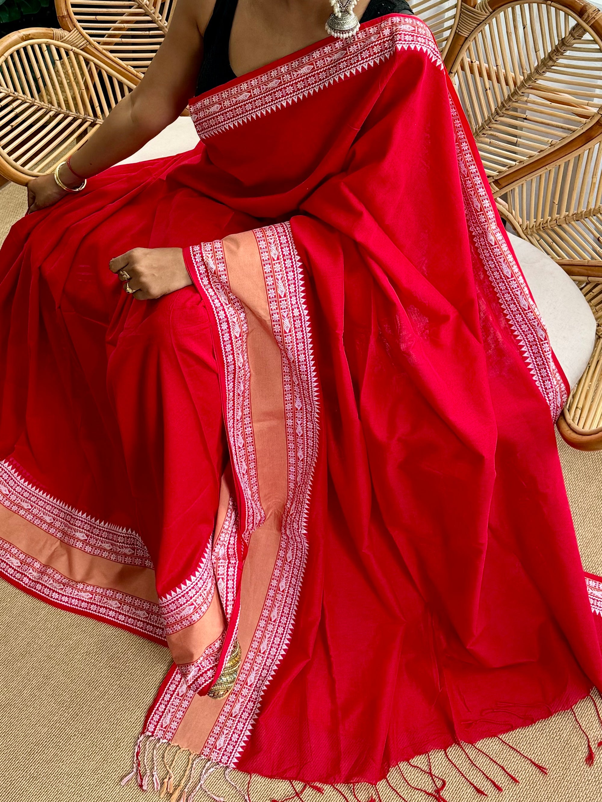 Bengal Loomz - Soft Khadi Cotton Saree