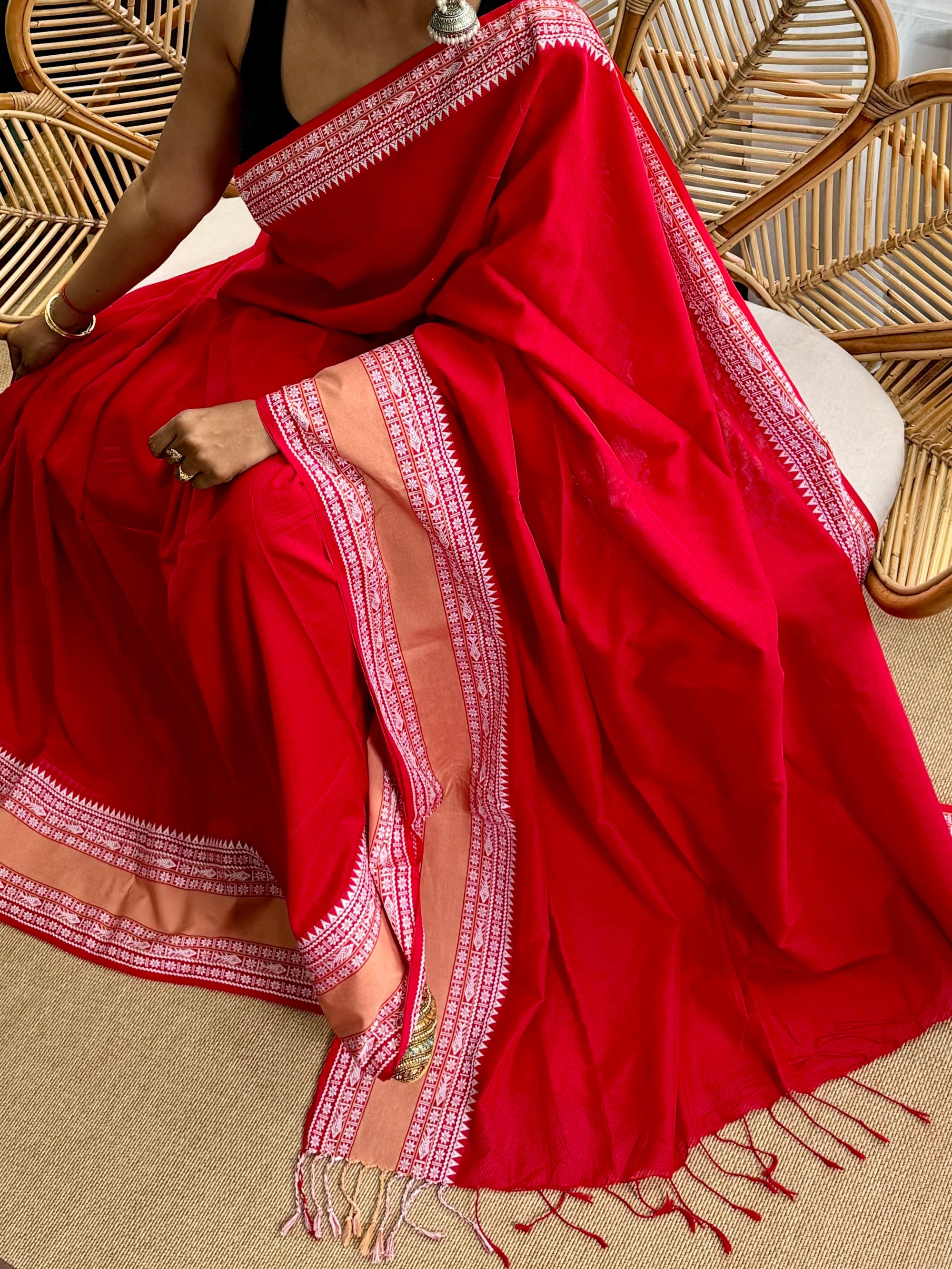 Bengal Loomz - Soft Khadi Cotton Saree