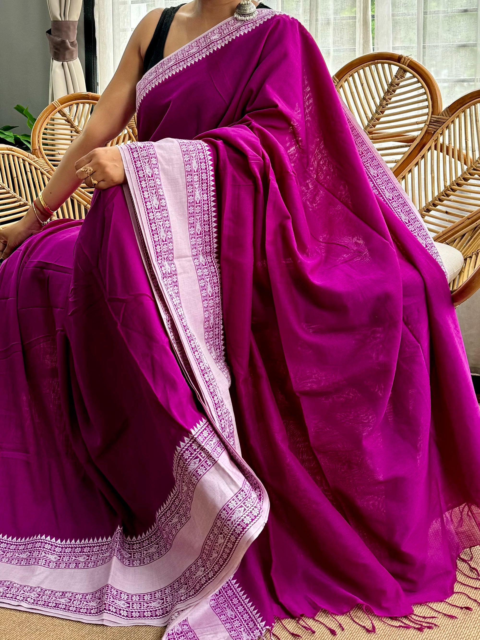 Bengal Loomz - Soft Khadi Cotton Saree