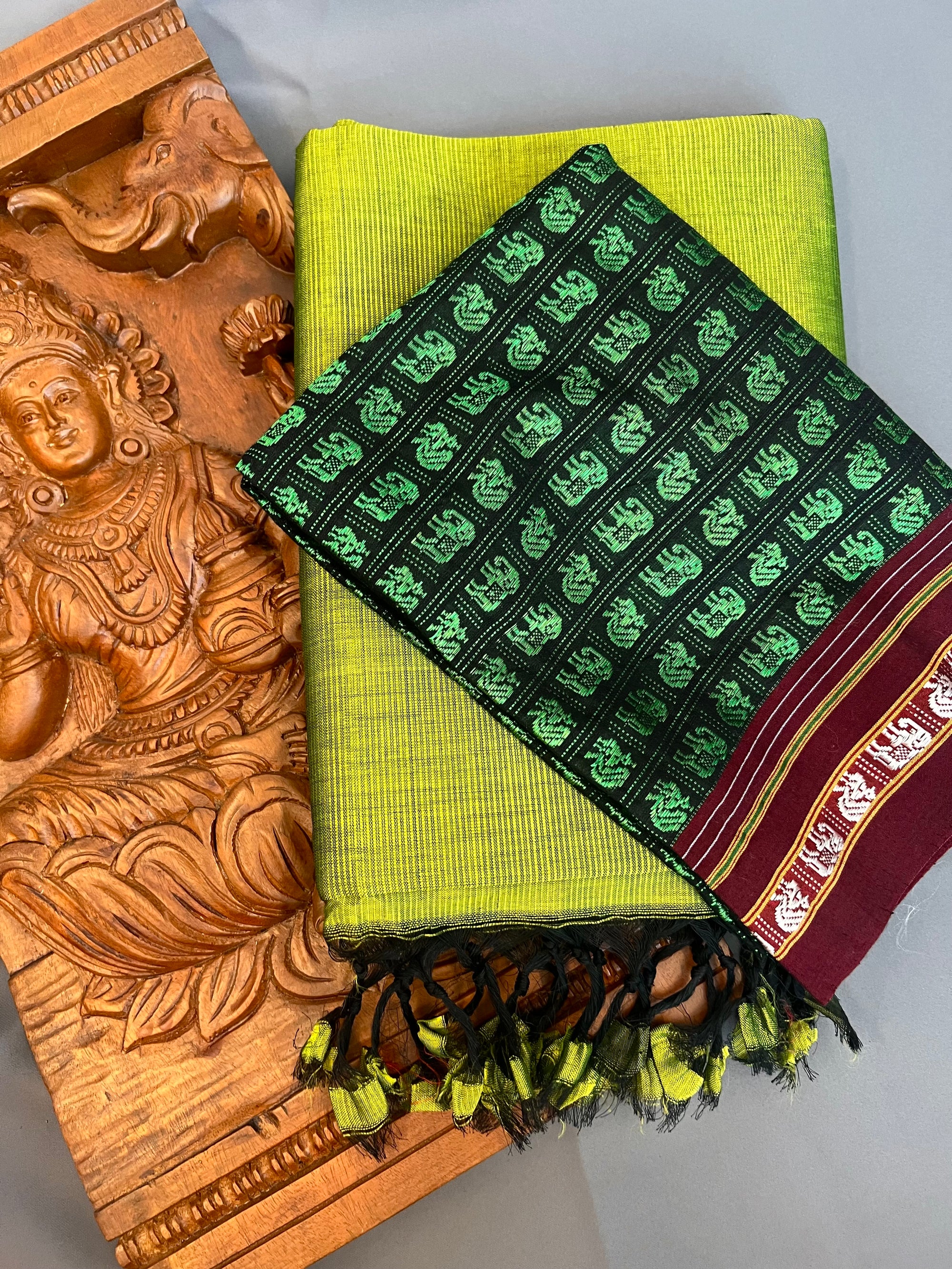 Mangalagiri Pattu By Cotton Saree