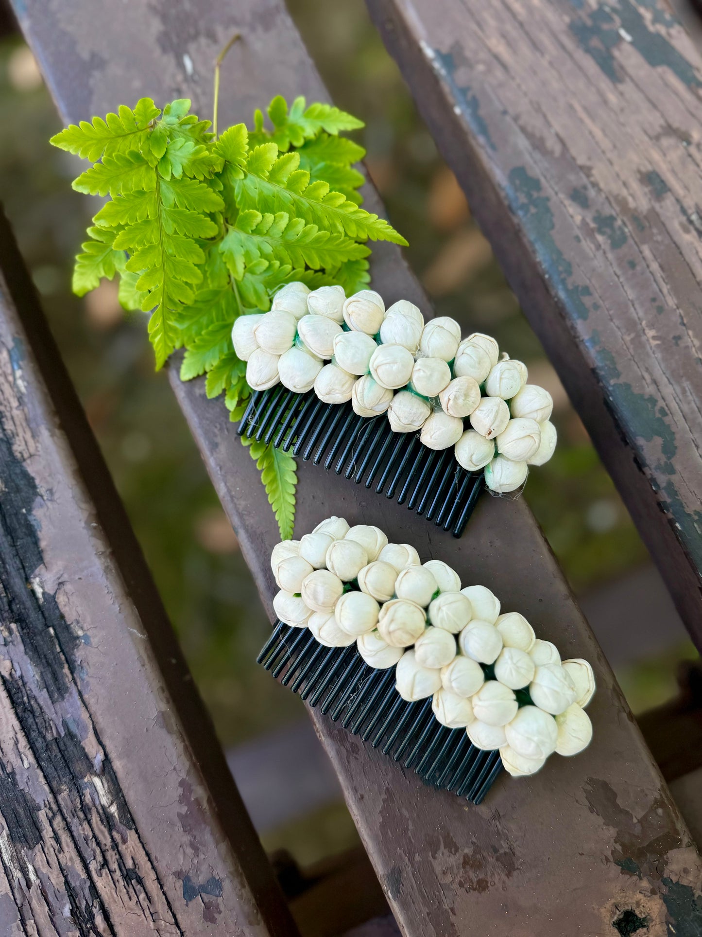 hand made malli poo hair accessories