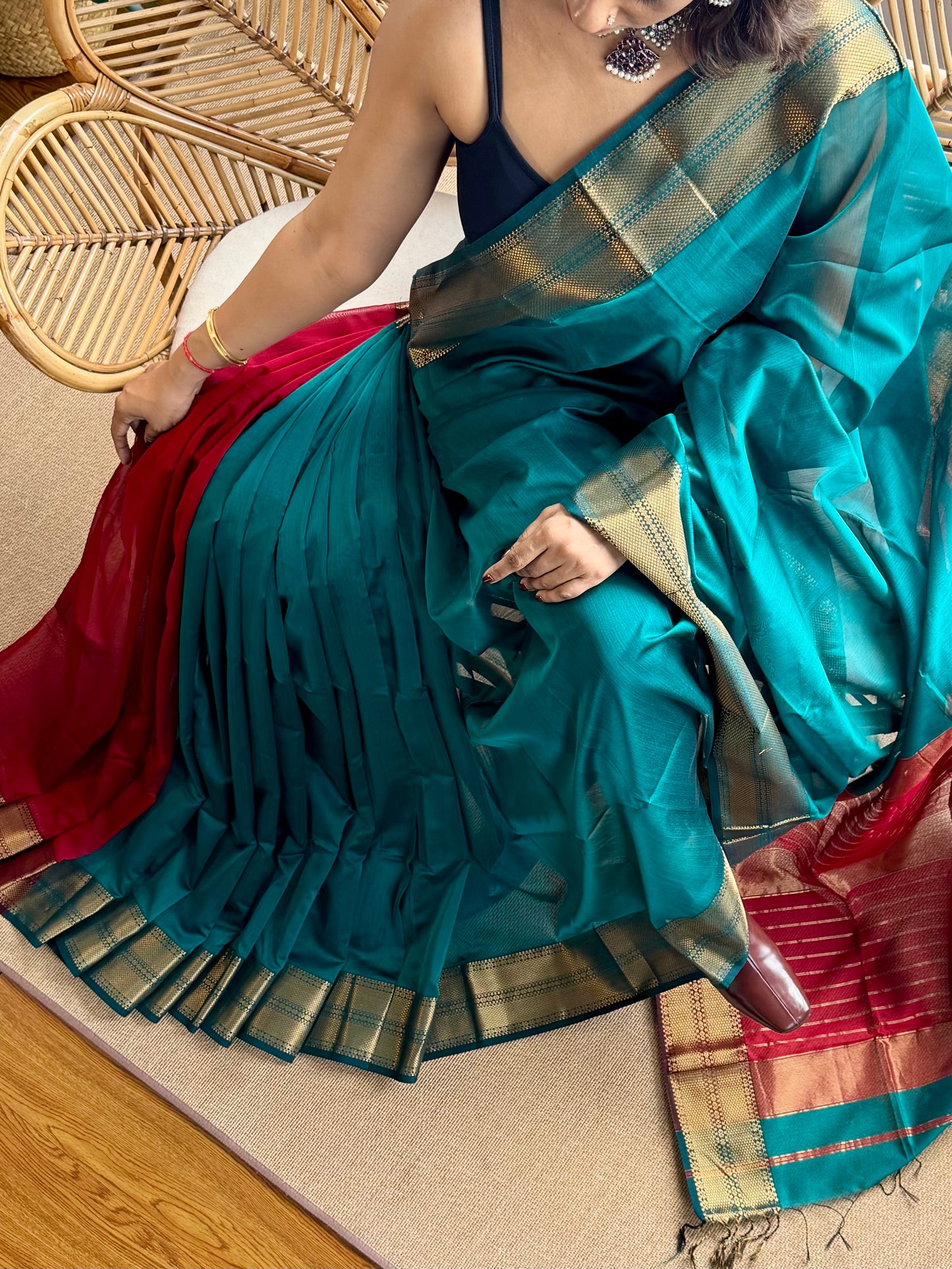 Classic Maheswar silk cotton saree