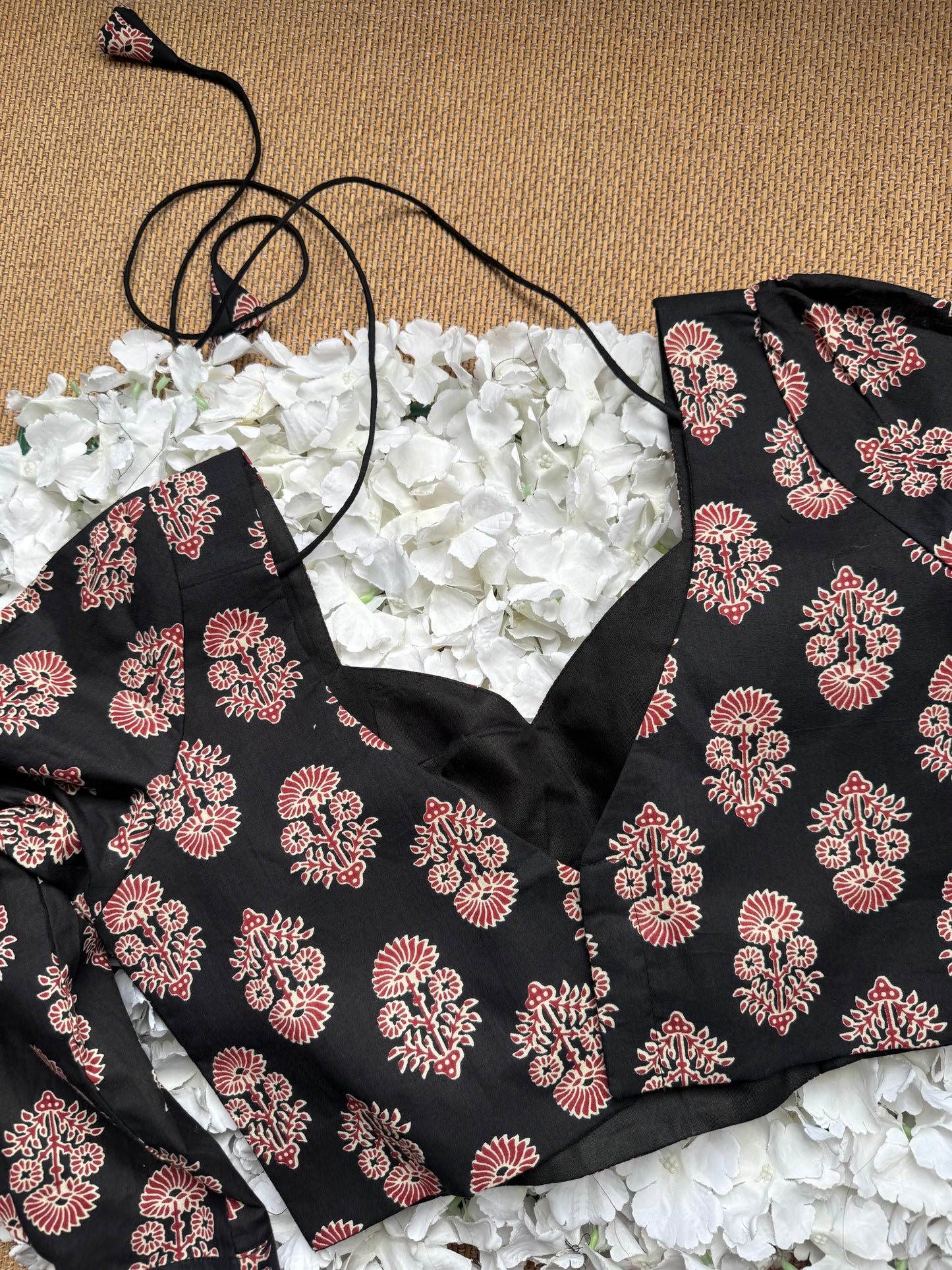 Kalamkari Saree Blouse