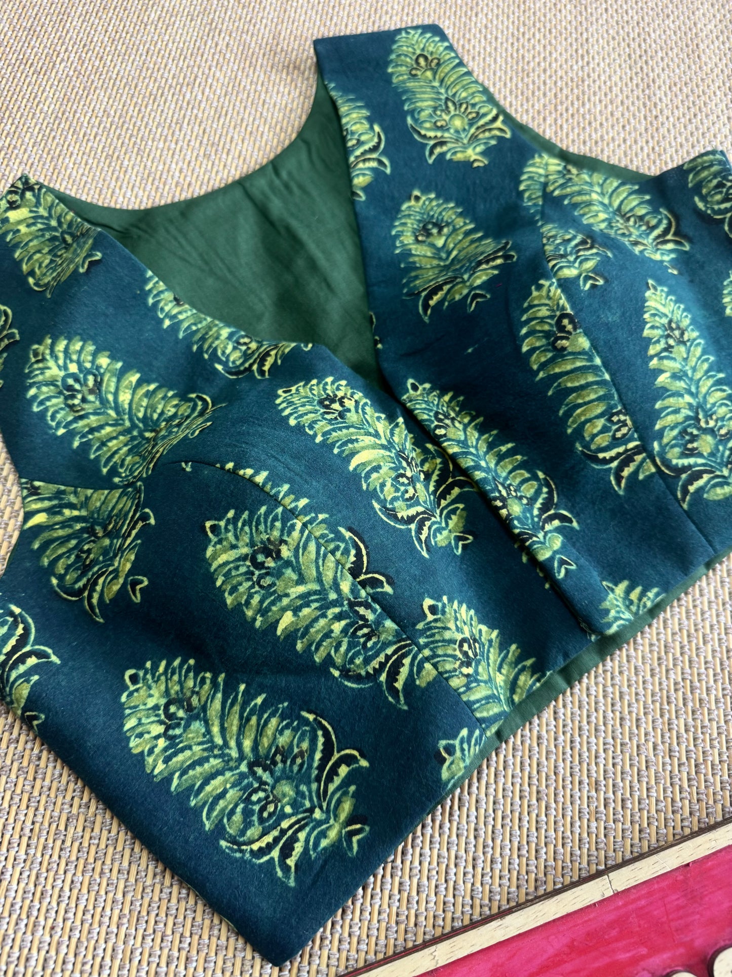 Artisan  ready made blouse green