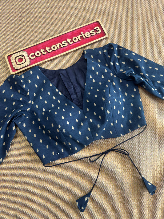 Artisan ready made saree blouse