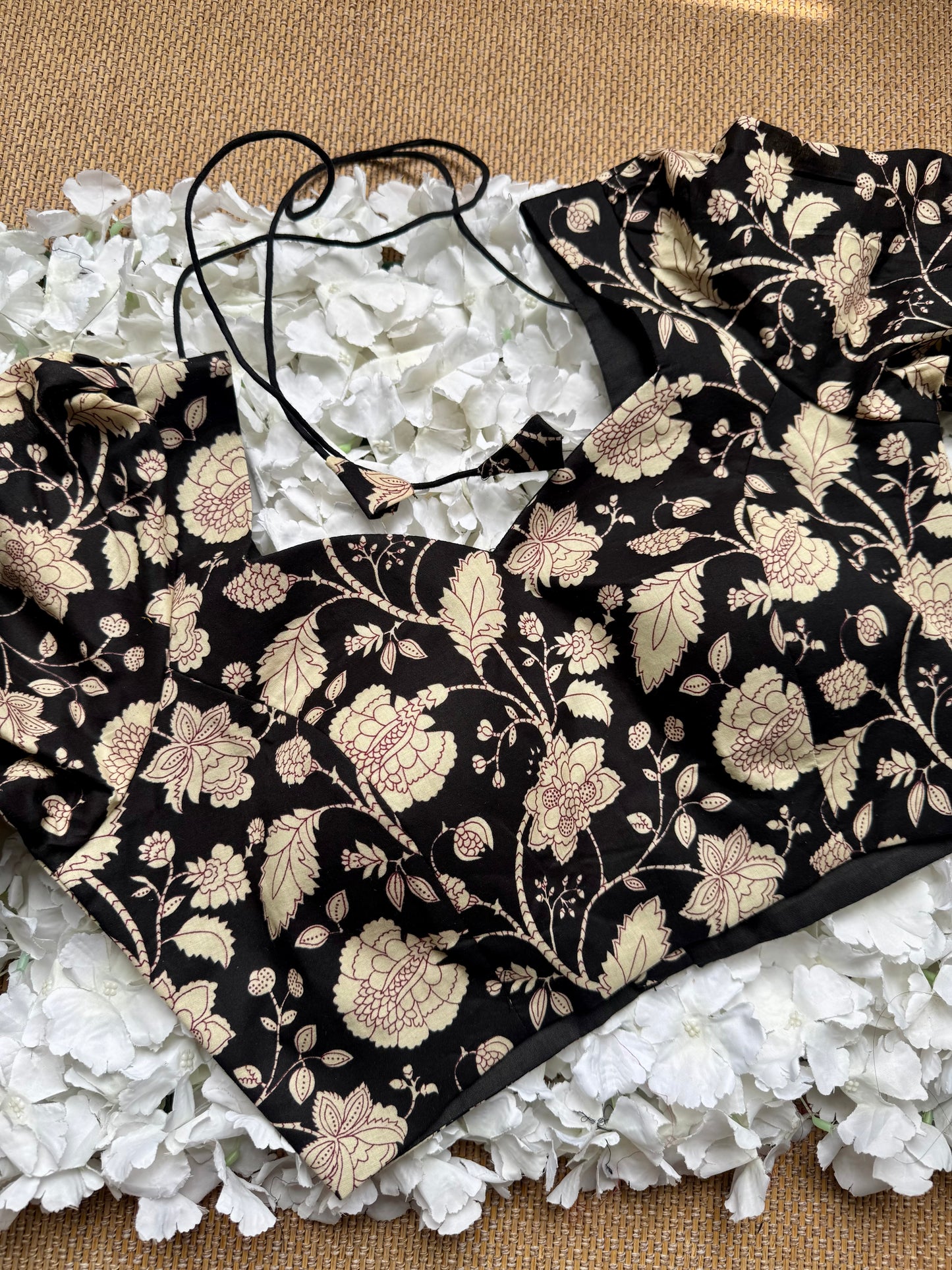 Kalamkari Saree Blouse