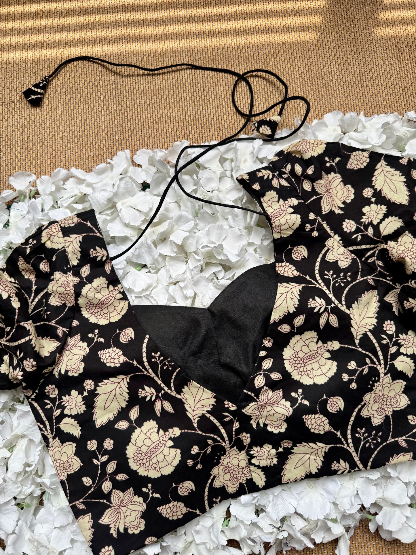 Kalamkari Saree Blouse