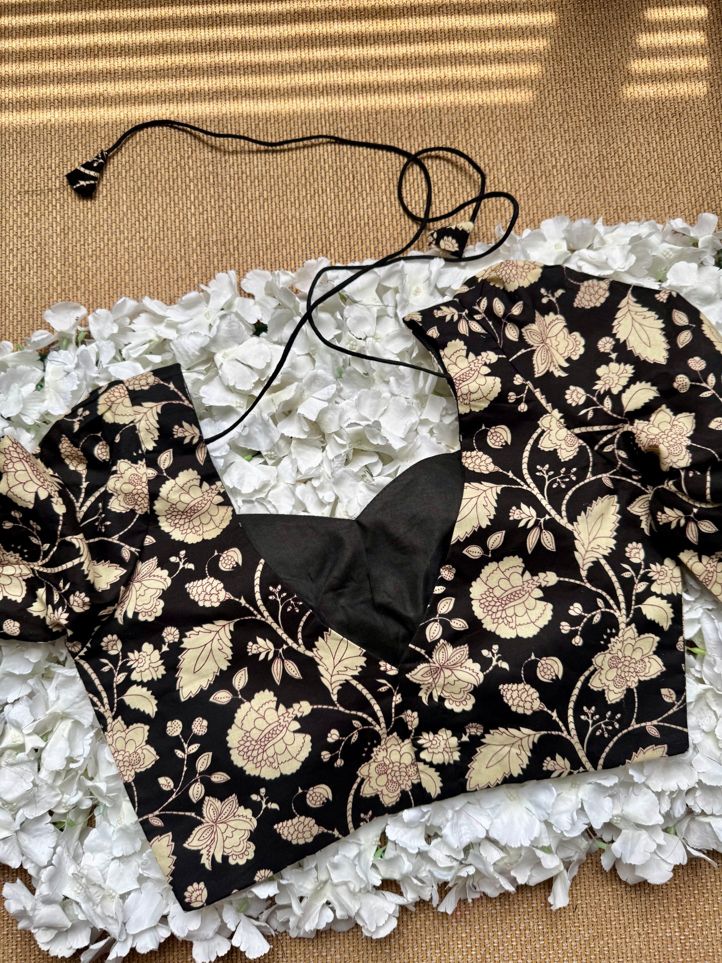 Kalamkari Saree Blouse