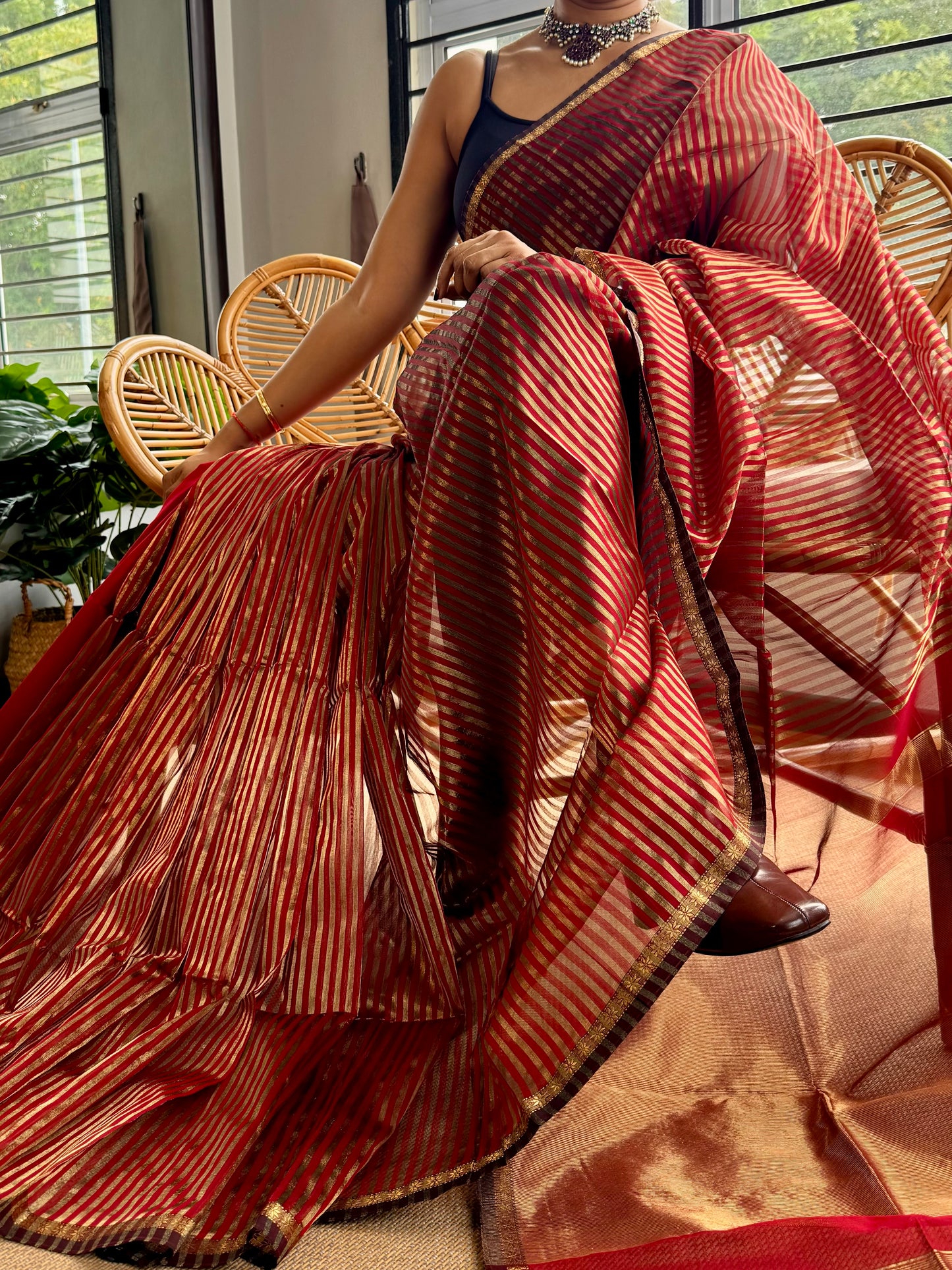 Maheswar silk cotton saree