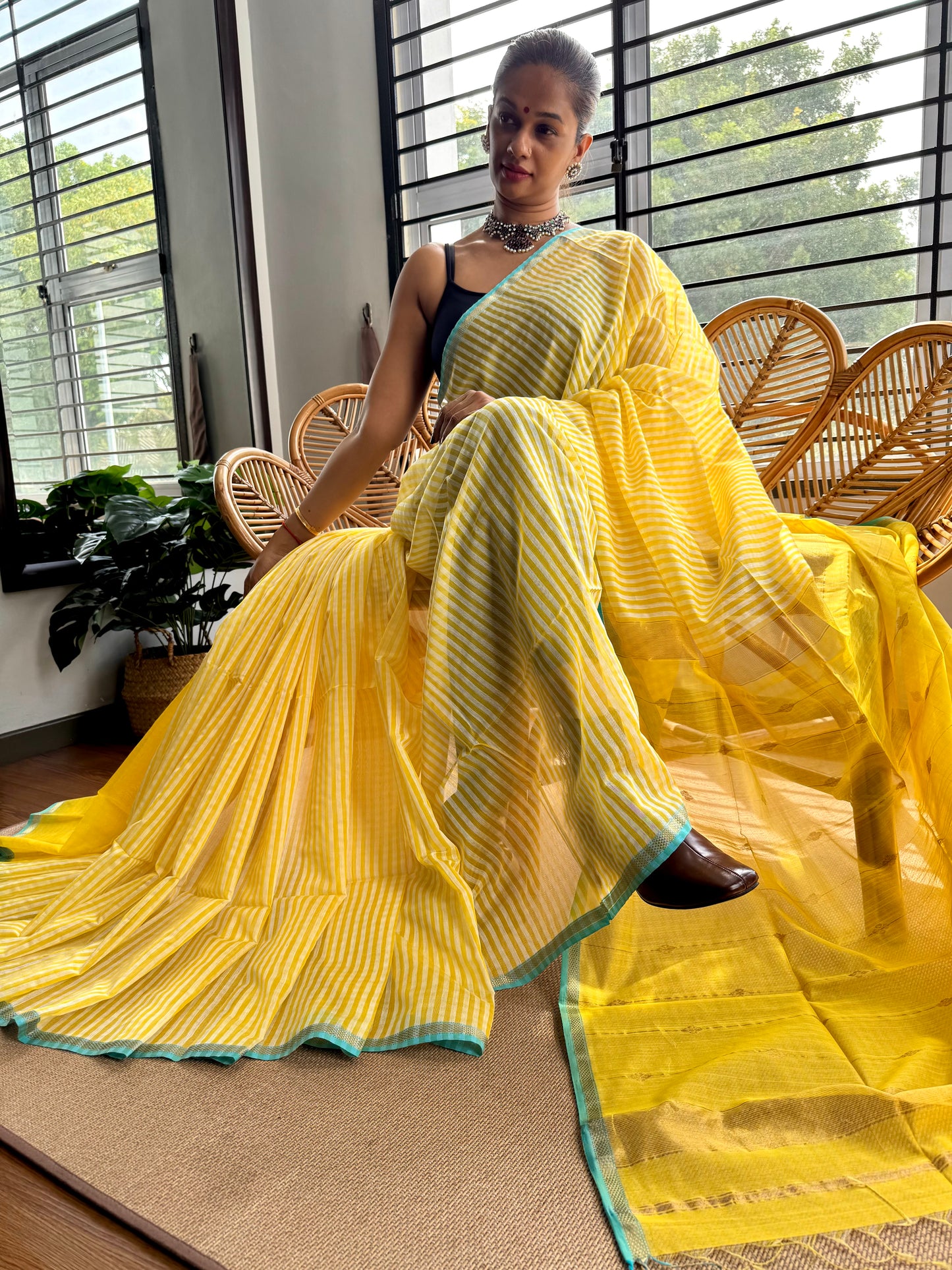 Maheswar silk cotton saree