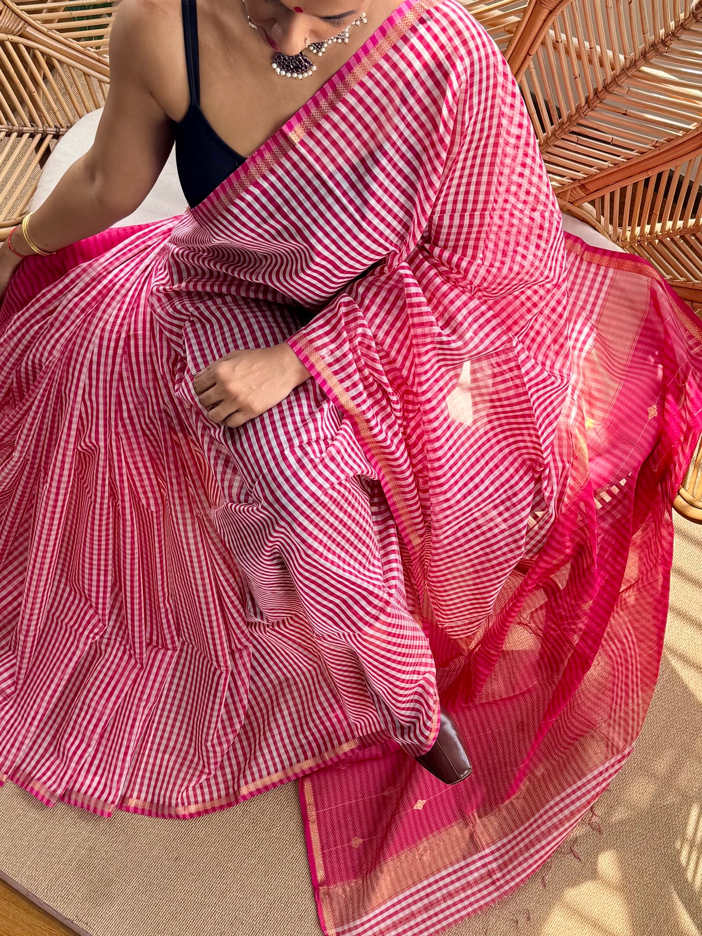 Maheswar silk cotton saree
