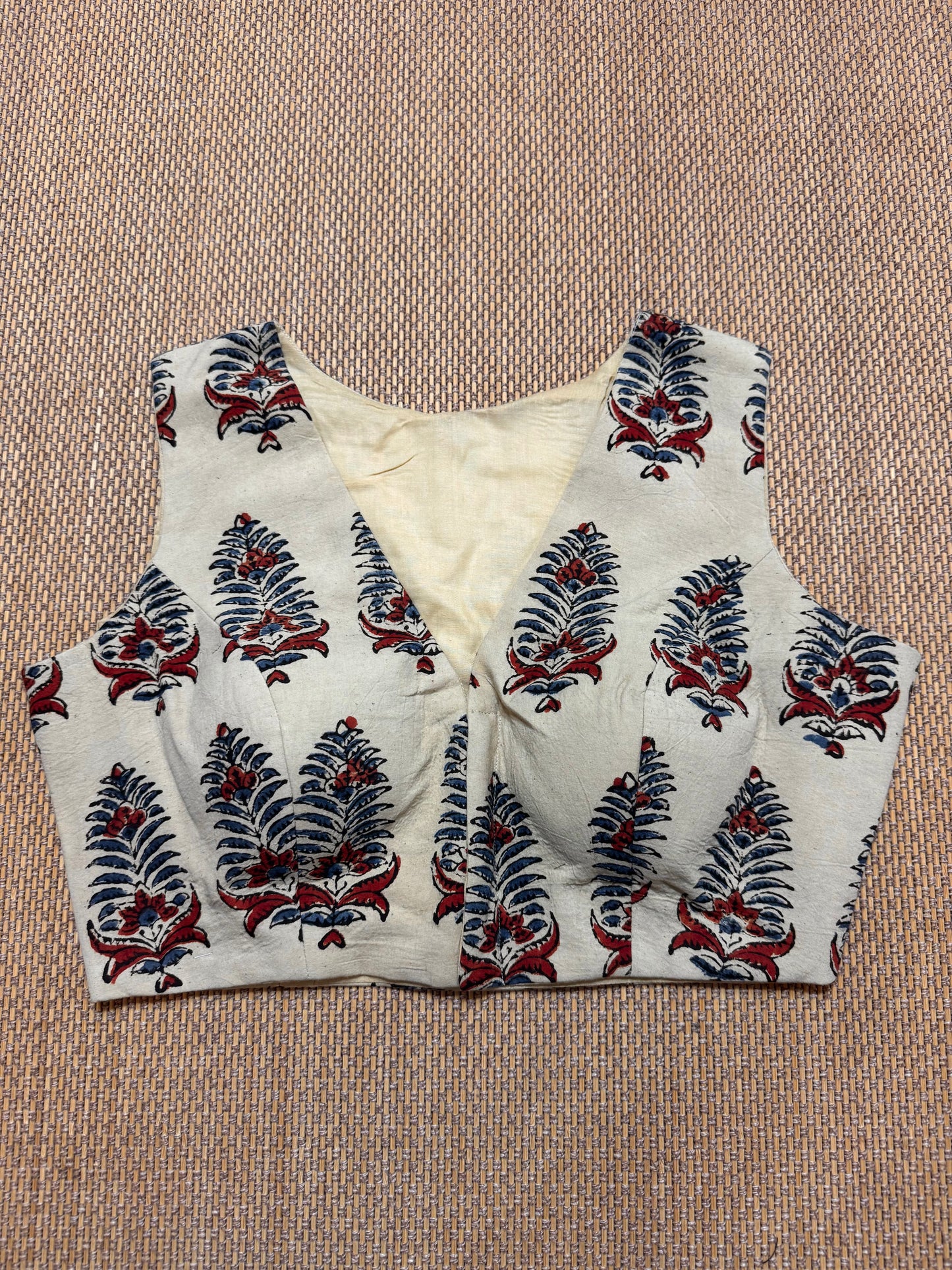 Artisan  ready made blouse red