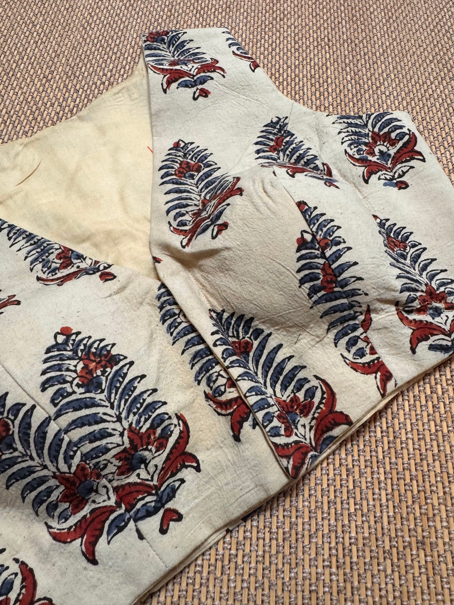 Artisan  ready made blouse red