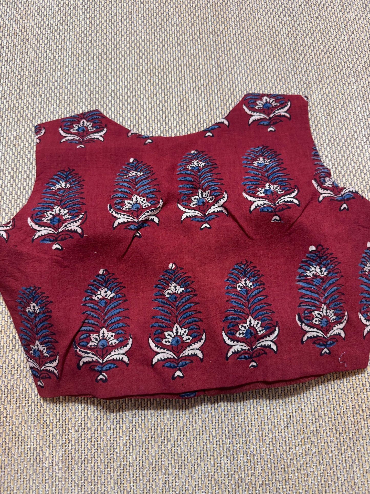 Artisan  ready made blouse red